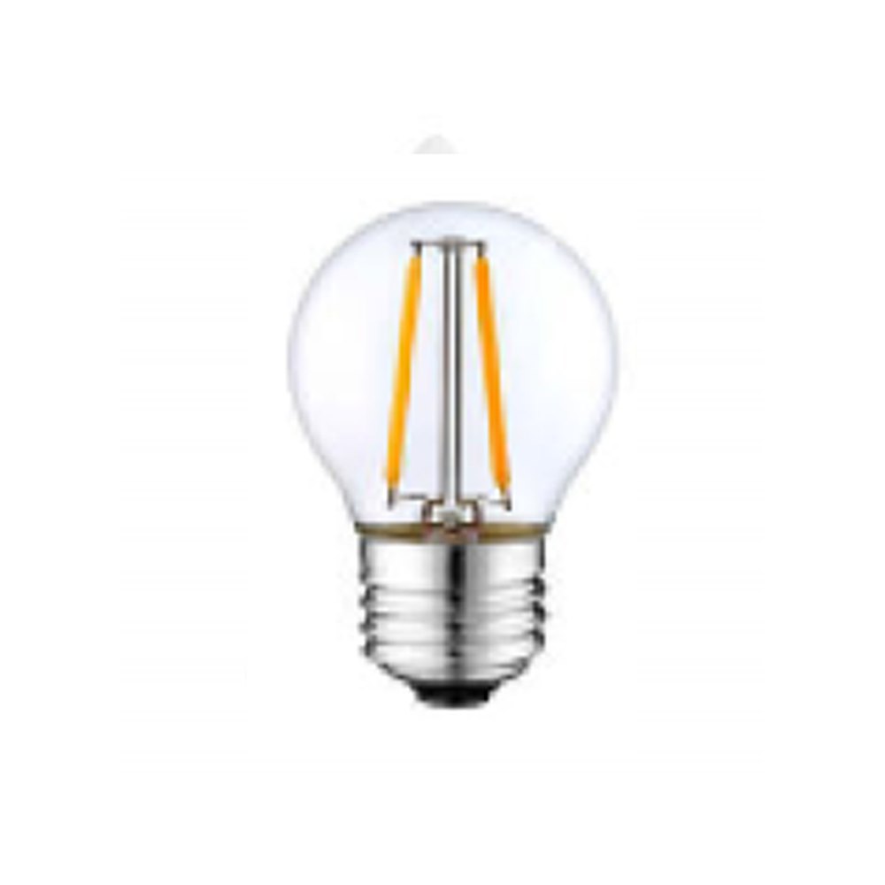 Filament kürə C45 — 4 W — eyni soketli alternativ